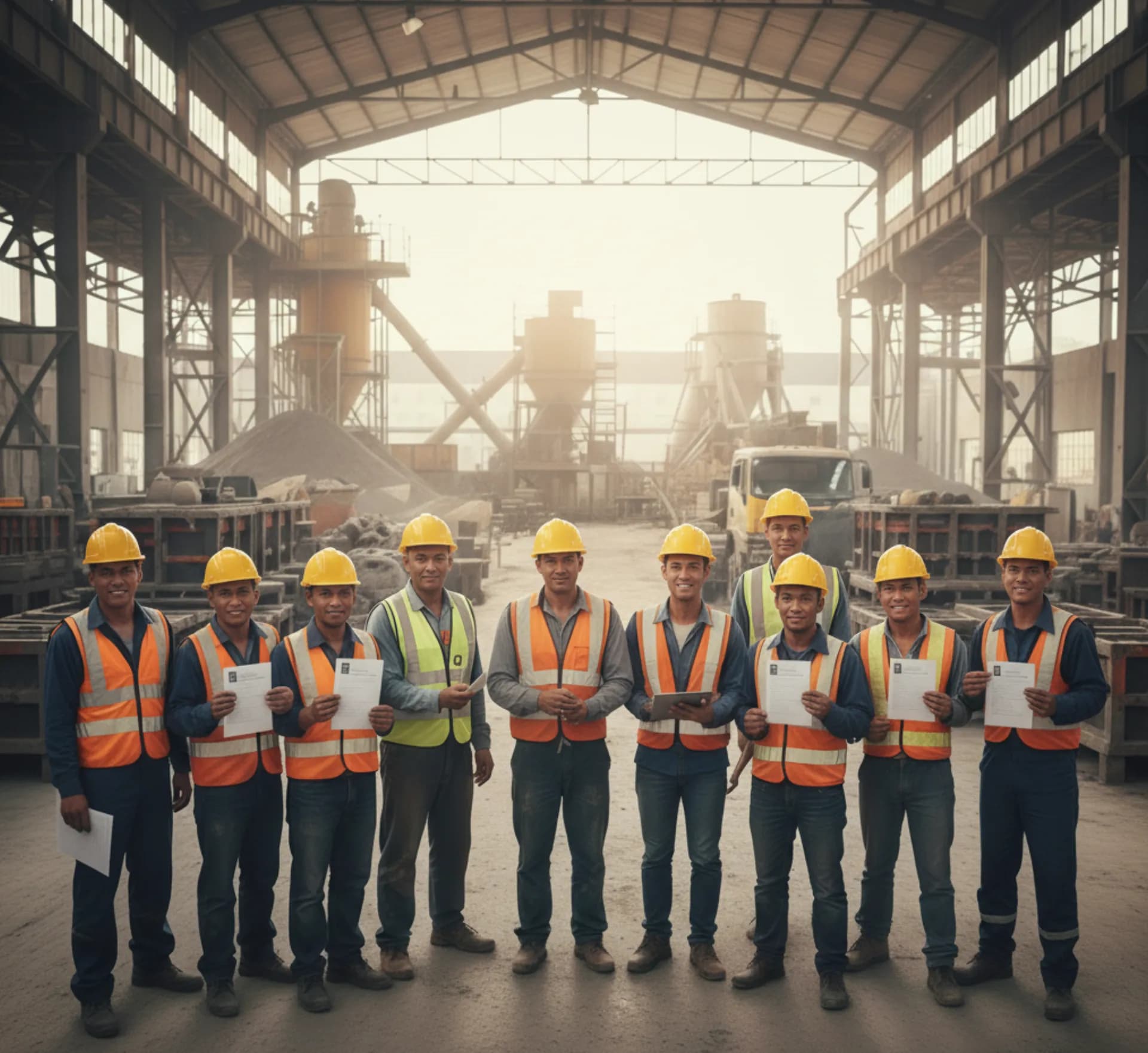 Allied Concrete team members